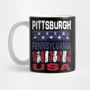 Pittsburgh Pennsylvania USA T-Shirt Mug